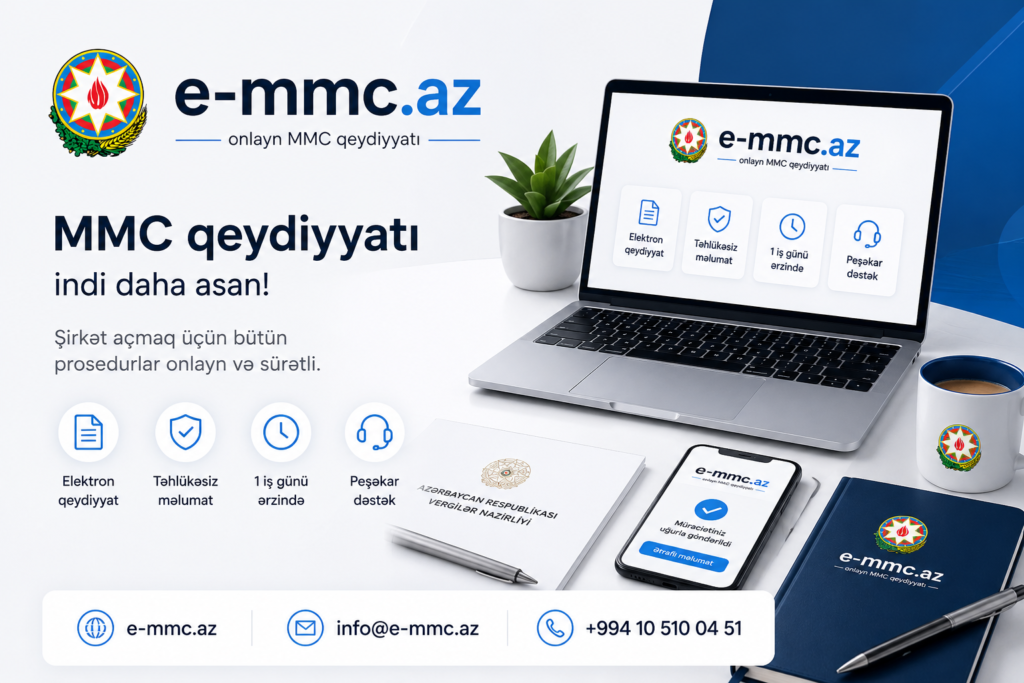 mmc yaratmaq 2026 e mmc.az
